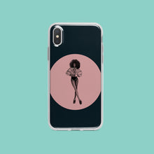 Load image into Gallery viewer, iPhone Case Fashion Black Woman Iphone case Yposters iPhone X/XS 

