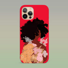 Carica l&#39;immagine nel visualizzatore di Gallery, Red Flower Iphone Case &amp; Black Woman Art Iphone case Yposters iPhone 12 Pro 
