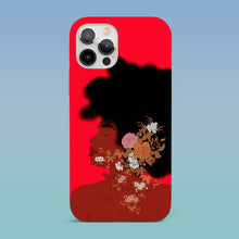 Carica l&#39;immagine nel visualizzatore di Gallery, Red iPhone case Afro Woman Iphone case Yposters iPhone 12 Pro Max 
