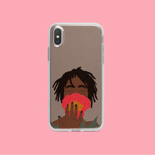 Carica l&#39;immagine nel visualizzatore di Gallery, Black Girl Print Brown iPhone Case Iphone case Yposters iPhone X/XS 

