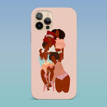 Load image into Gallery viewer, iPhone Case Black Woman Portrait Iphone case Yposters iPhone 12 Pro Max 
