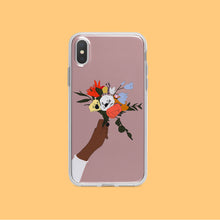 Load image into Gallery viewer, iPhone Case Floral Abstract art Iphone case Yposters iPhone X/XS 
