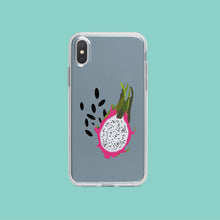 Load image into Gallery viewer, iPhone Case Dragon Fruit Grey Iphone Case Yposters iPhone X/XS 
