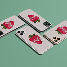 Carica l&#39;immagine nel visualizzatore di Gallery, Strawberry Grey iPhone Case Iphone case Yposters 
