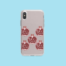 Load image into Gallery viewer, Grey iPhone Case 5 Pomegranate Iphone case Yposters iPhone X/XS 
