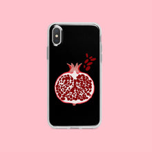 Load image into Gallery viewer, Dark iPhone Case Pomegranate Iphone case Yposters iPhone X/XS 
