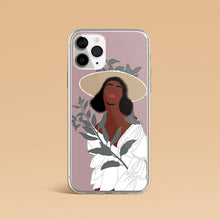 Load image into Gallery viewer, Pink iPhone case foe Black Woman Iphone case Yposters iPhone 11 Pro Max 
