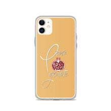 Load image into Gallery viewer, Yellow iPhone Case Pomegranate Iphone case Yposters 
