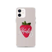 Load image into Gallery viewer, Strawberry Grey iPhone Case Iphone case Yposters iPhone 12 
