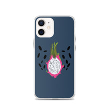 Load image into Gallery viewer, Navy Blue iPhone Case Dragon Fruit Iphone Case Yposters iPhone 12 
