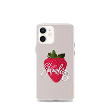 Load image into Gallery viewer, Strawberry Grey iPhone Case Iphone case Yposters iPhone 12 mini 
