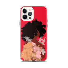 Carica l&#39;immagine nel visualizzatore di Gallery, Red Flower Iphone Case &amp; Black Woman Art Iphone case Yposters iPhone 12 Pro Max 
