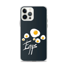Load image into Gallery viewer, Black iPhone Case Eggs Yposters iPhone 12 Pro Max 
