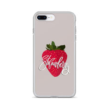 Load image into Gallery viewer, Strawberry Grey iPhone Case Iphone case Yposters iPhone 7 Plus/8 Plus 
