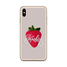 Load image into Gallery viewer, Strawberry Grey iPhone Case Iphone case Yposters 
