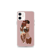 Load image into Gallery viewer, iPhone Case Black Woman Portrait Iphone case Yposters iPhone 12 mini 
