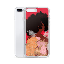 Carica l&#39;immagine nel visualizzatore di Gallery, Red Flower Iphone Case &amp; Black Woman Art Iphone case Yposters iPhone 7 Plus/8 Plus 

