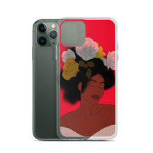 Carica l&#39;immagine nel visualizzatore di Gallery, Red iPhone Case Black Woman Print Iphone case Yposters 
