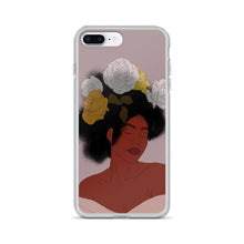 Load image into Gallery viewer, Pink Black Woman Art iPhone Case Iphone case Yposters iPhone 7 Plus/8 Plus 
