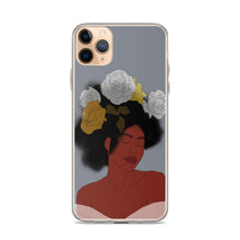 Carica l&#39;immagine nel visualizzatore di Gallery, Grey iPhone Case Black Woman Art Iphone case Yposters 
