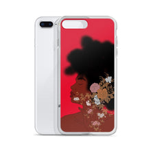 Load image into Gallery viewer, Red iPhone case Afro Woman Iphone case Yposters iPhone 7 Plus/8 Plus 
