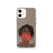 Load image into Gallery viewer, Black Girl Print Brown iPhone Case Iphone case Yposters iPhone 12 

