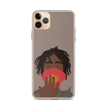 Carica l&#39;immagine nel visualizzatore di Gallery, Black Girl Print Brown iPhone Case Iphone case Yposters 

