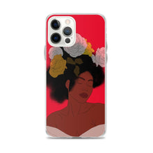 Carica l&#39;immagine nel visualizzatore di Gallery, Red iPhone Case Black Woman Print Iphone case Yposters iPhone 12 Pro Max 
