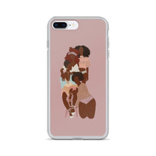 Load image into Gallery viewer, iPhone Case Black Woman Portrait Iphone case Yposters iPhone 7 Plus/8 Plus 
